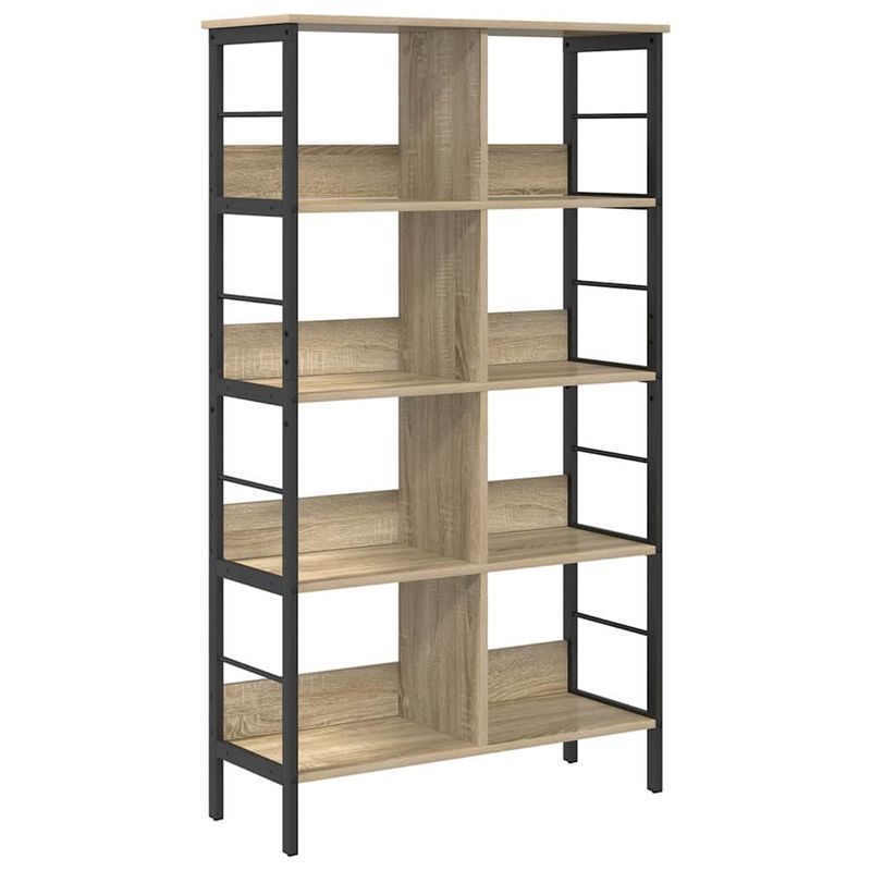 Casa si Gradina - Mobilier - Biblioteci si rafturi - Biblioteci - Raft pentru carti Stejar Sonoma 82 x 32 x 144,5 cm - Infinity.ro