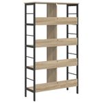Casa si Gradina - Mobilier - Biblioteci si rafturi - Biblioteci - Raft pentru carti Stejar Sonoma 82 x 32 x 144,5 cm - Infinity.ro