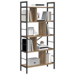 Casa si Gradina - Mobilier - Biblioteci si rafturi - Biblioteci - Raft pentru carti Stejar Artizanal 75 x 30 x 156 cm - Infinity.ro