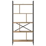 Casa si Gradina - Mobilier - Biblioteci si rafturi - Biblioteci - Raft pentru carti Stejar Artizanal 75 x 30 x 156 cm - Infinity.ro