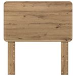 Casa si Gradina - Mobilier - Paturi si accesorii - Accesorii paturi - Tablie de pat cu aripioare, alb, 163x16x118/128 cm, piele eco - Infinity.ro