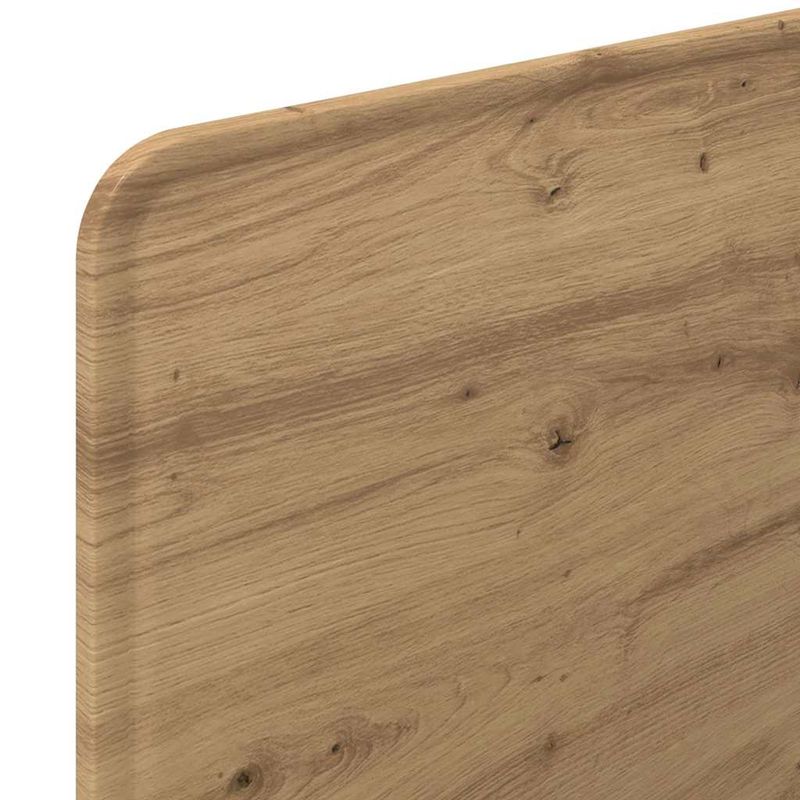 Casa si Gradina - Mobilier - Paturi si accesorii - Accesorii paturi - Tablie de pat cu aripioare, alb, 163x16x118/128 cm, piele eco - Infinity.ro