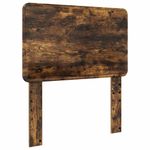Casa si Gradina - Mobilier - Paturi si accesorii - Accesorii paturi - Tablie de pat cu aripioare, negru, 163x23x118/128 cm, textil - Infinity.ro