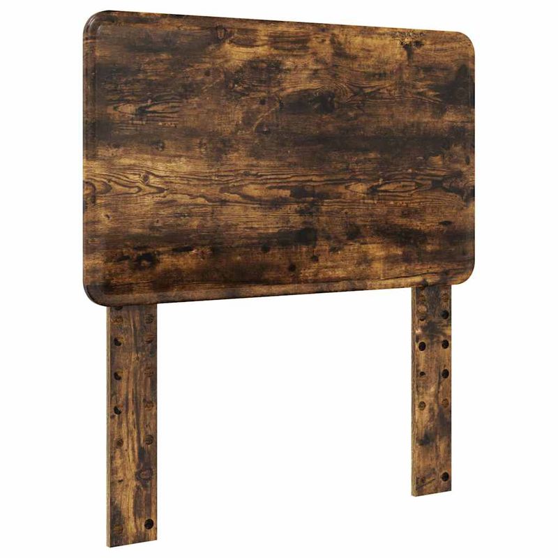 Casa si Gradina - Mobilier - Paturi si accesorii - Accesorii paturi - Tablie de pat cu aripioare, negru, 163x23x118/128 cm, textil - Infinity.ro