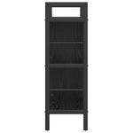 Casa si Gradina - Mobilier - Biblioteci si rafturi - Biblioteci - Raft pentru carti Stejar Negru 75 x 30 x 91 cm Lemn compozit - Infinity.ro