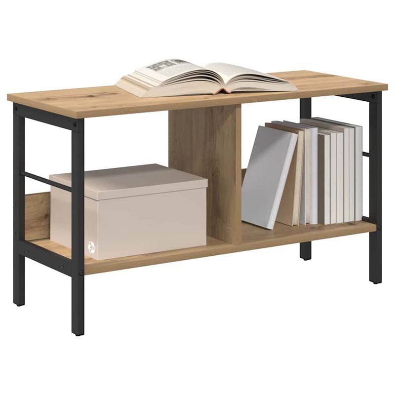 Casa si Gradina - Mobilier - Biblioteci si rafturi - Biblioteci - Raft pentru carti Stejar Artizanal 82 x 32 x 47 cm - Infinity.ro