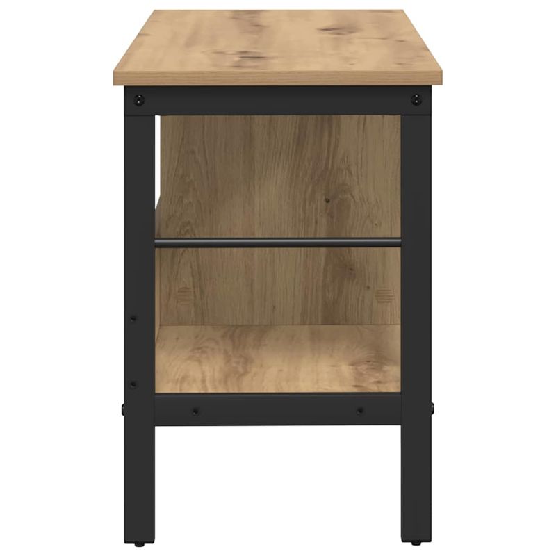 Casa si Gradina - Mobilier - Biblioteci si rafturi - Biblioteci - Raft pentru carti Stejar Artizanal 82 x 32 x 47 cm - Infinity.ro