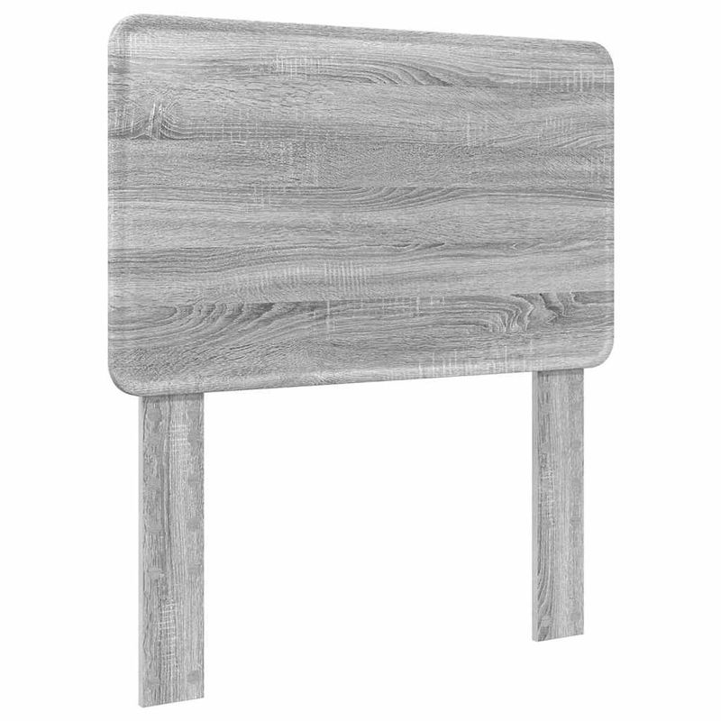 Casa si Gradina - Mobilier - Paturi si accesorii - Accesorii paturi - Tablie de pat cu aripioare gri deschis 183x16x78/88 cm textil - Infinity.ro