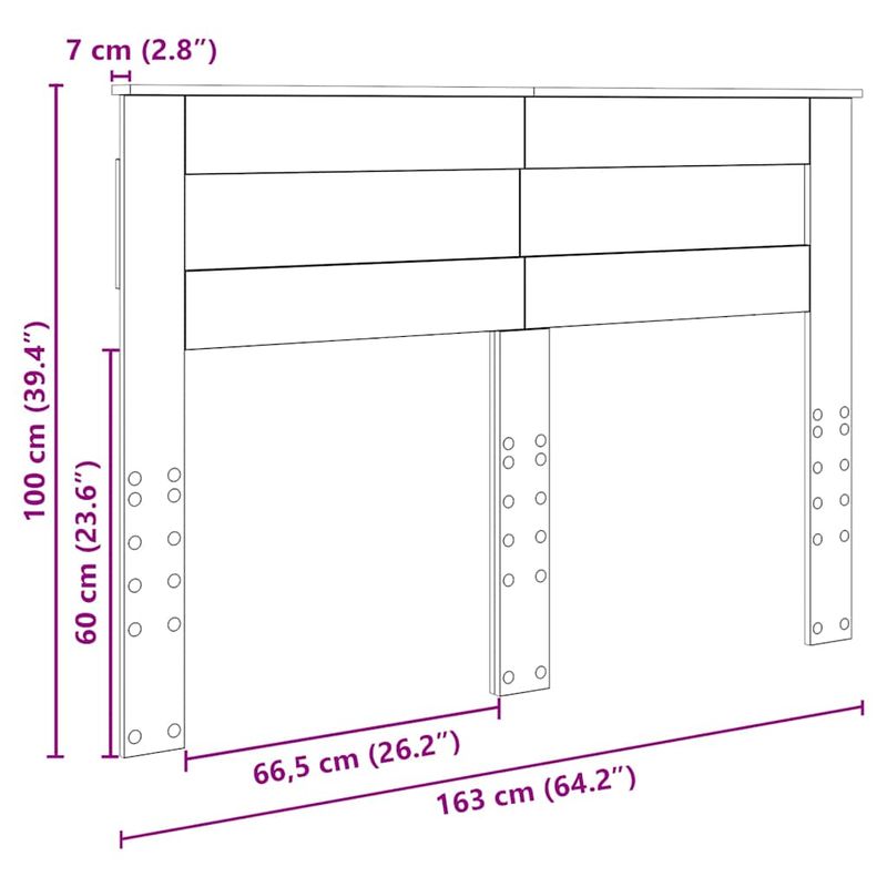 Casa si Gradina - Mobilier - Paturi si accesorii - Accesorii paturi - Tablie de pat cu LED, alb, 144x5x78/88 cm, piele ecologica - Infinity.ro