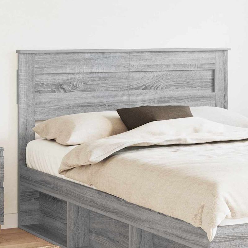 Casa si Gradina - Mobilier - Paturi si accesorii - Accesorii paturi - Tablie de pat cu aripioare crem 83x23x78/88 cm material textil - Infinity.ro