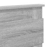 Casa si Gradina - Mobilier - Paturi si accesorii - Accesorii paturi - Tablie de pat cu aripioare crem 83x23x78/88 cm material textil - Infinity.ro