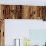 Casa si Gradina - Mobilier - Comode si corpuri - Corpuri bucatarie - Dulapuri de perete pentru bucatarie cu raft 2 pcs Lemn Vechi - Infinity.ro