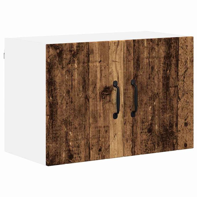 Casa si Gradina - Mobilier - Comode si corpuri - Corpuri bucatarie - Dulapuri de perete pentru bucatarie cu raft 2 pcs Lemn Vechi - Infinity.ro