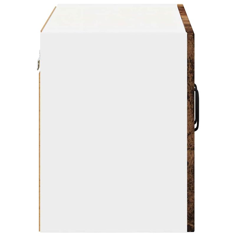 Casa si Gradina - Mobilier - Comode si corpuri - Corpuri bucatarie - Dulapuri de perete pentru bucatarie cu raft 2 pcs Lemn Vechi - Infinity.ro