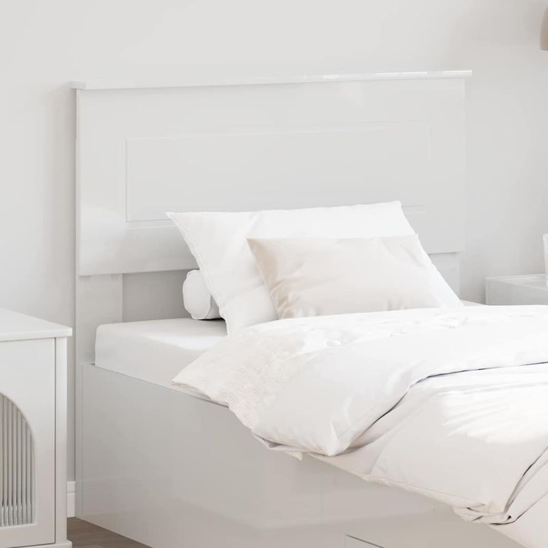 Casa si Gradina - Mobilier - Paturi si accesorii - Accesorii paturi - Tablie de depozitare Stejar afumat 80 cm Lemn compozit - Infinity.ro