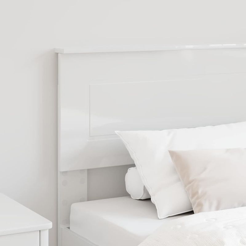 Casa si Gradina - Mobilier - Paturi si accesorii - Accesorii paturi - Tablie de depozitare Stejar afumat 80 cm Lemn compozit - Infinity.ro