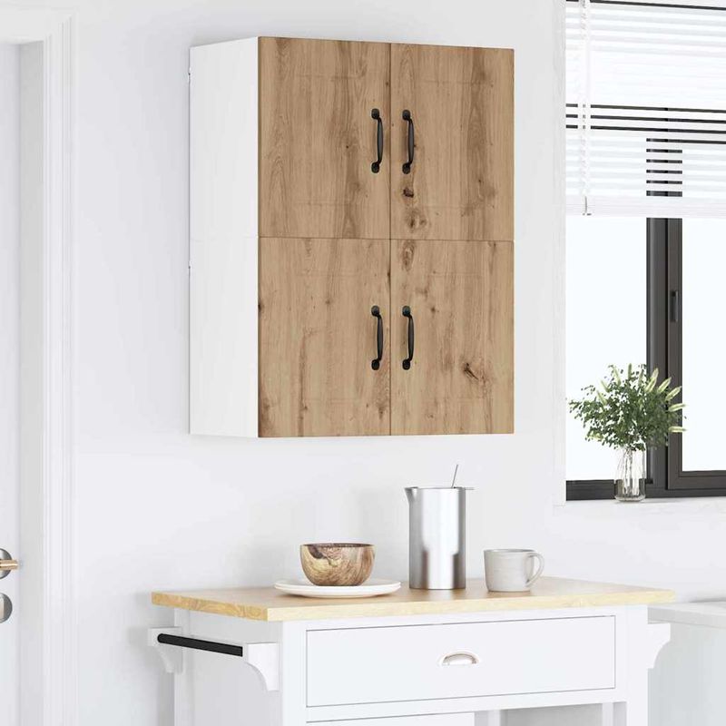 Casa si Gradina - Mobilier - Comode si corpuri - Corpuri bucatarie - Dulapuri de perete pentru bucatarie 2 pcs Stejar Artizanal - Infinity.ro