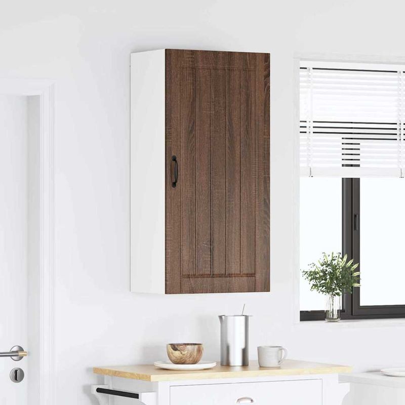 Casa si Gradina - Mobilier - Comode si corpuri - Corpuri bucatarie - Dulap de bucatarie Stejar inchis 50 x 31 x 100 cm Lemn compozit - Infinity.ro