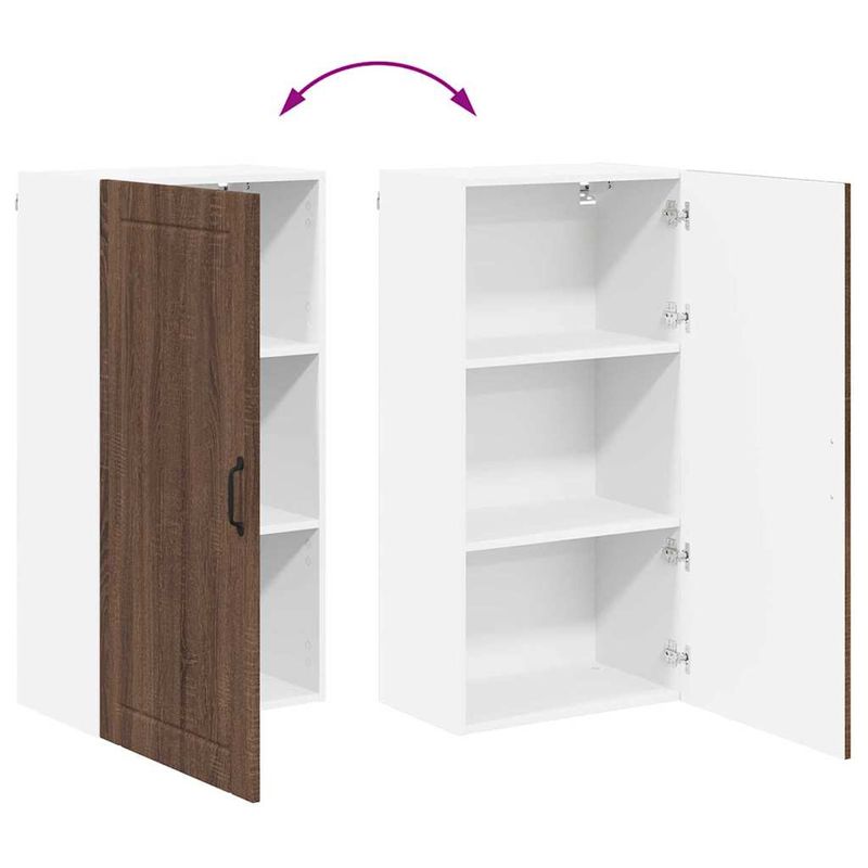 Casa si Gradina - Mobilier - Comode si corpuri - Corpuri bucatarie - Dulap de bucatarie Stejar inchis 50 x 31 x 100 cm Lemn compozit - Infinity.ro