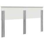 Casa si Gradina - Mobilier - Paturi si accesorii - Accesorii paturi - Tablie de pat cu aripioare gri deschis 163x16x118/128 cm textil - Infinity.ro