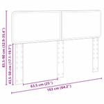 Casa si Gradina - Mobilier - Paturi si accesorii - Accesorii paturi - Tablie de depozitare cu raft sonoma gri 180 cm Lemn compozit - Infinity.ro