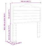 Casa si Gradina - Mobilier - Paturi si accesorii - Accesorii paturi - Tablie de pat cu LED - Infinity.ro