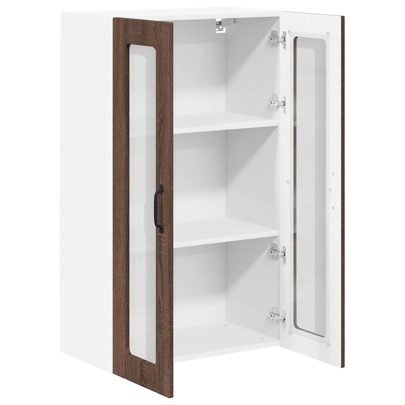 Casa si Gradina - Mobilier - Comode si corpuri - Corpuri bucatarie - Dulap suspendat de bucatarie Stejar inchis 60 x 31 x 100 cm - Infinity.ro