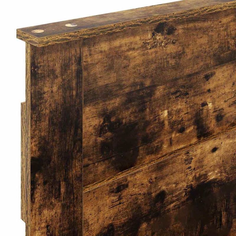 Casa si Gradina - Mobilier - Paturi si accesorii - Accesorii paturi - Tablie de pat cu aripioare, negru, 147x23x118/128 cm, textil - Infinity.ro
