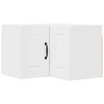 Casa si Gradina - Mobilier - Comode si corpuri - Corpuri bucatarie - Dulap suspendat de bucatarie cu raft Alb lucios 57 x 57 x 40 cm - Infinity.ro
