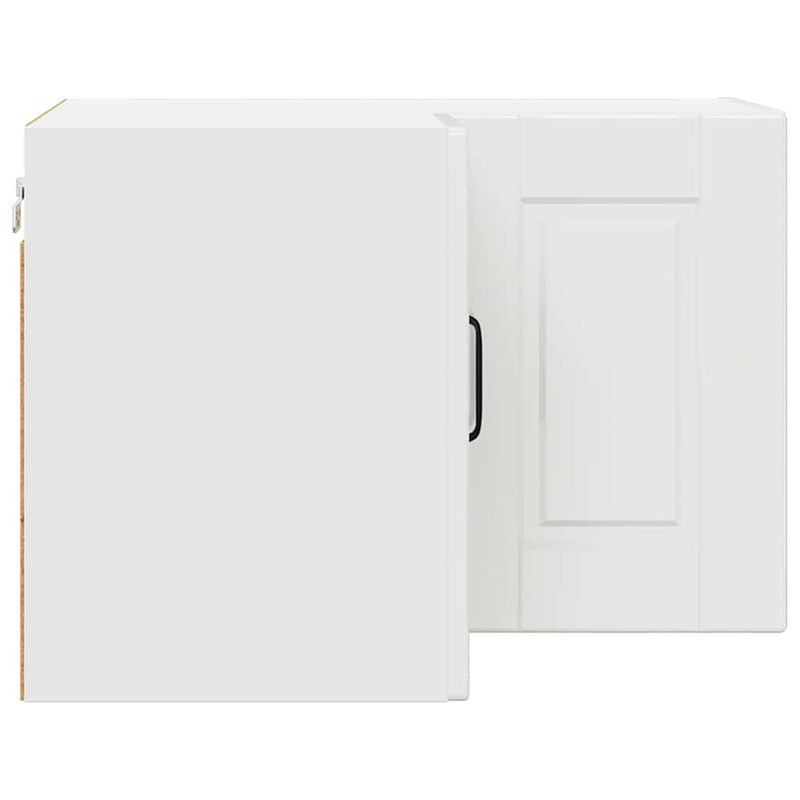 Casa si Gradina - Mobilier - Comode si corpuri - Corpuri bucatarie - Dulap suspendat de bucatarie cu raft Alb lucios 57 x 57 x 40 cm - Infinity.ro