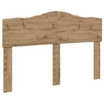 Casa si Gradina - Mobilier - Paturi si accesorii - Accesorii paturi - Tablie de pat cu aripioare negru 83x16x78/88 cm piele ecologica - Infinity.ro