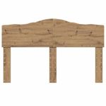 Casa si Gradina - Mobilier - Paturi si accesorii - Accesorii paturi - Tablie de pat cu aripioare negru 83x16x78/88 cm piele ecologica - Infinity.ro