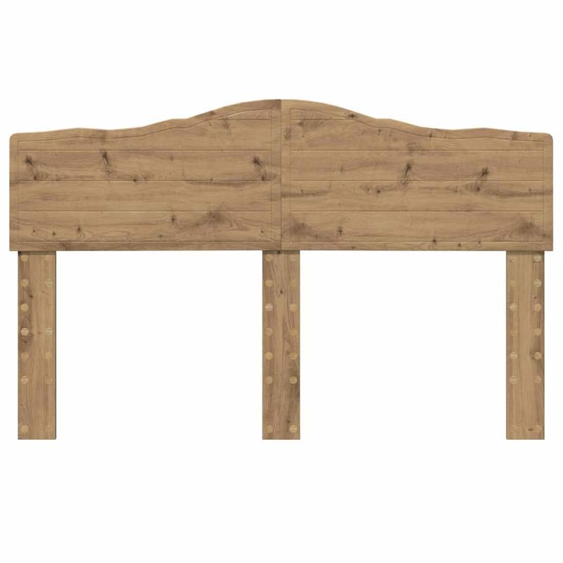 Casa si Gradina - Mobilier - Paturi si accesorii - Accesorii paturi - Tablie de pat cu aripioare negru 83x16x78/88 cm piele ecologica - Infinity.ro