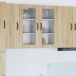 Casa si Gradina - Mobilier - Comode si corpuri - Corpuri bucatarie - Dulap suspendat de bucatarie Stejar Sonoma 40 x 31 x 80 cm - Infinity.ro