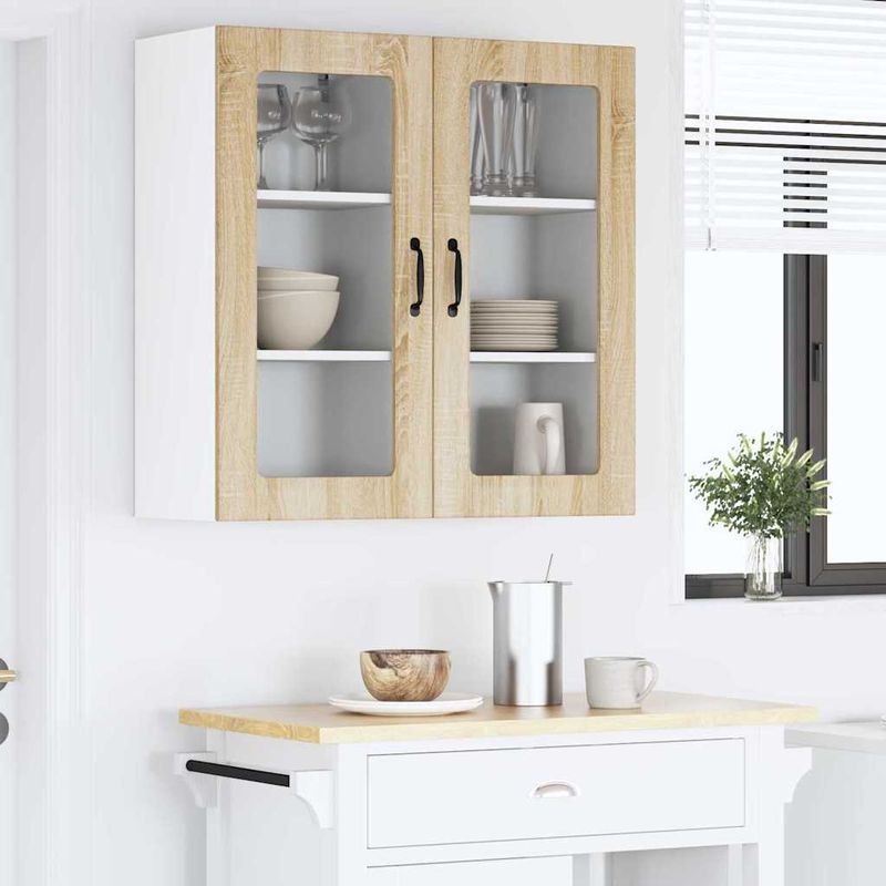 Casa si Gradina - Mobilier - Comode si corpuri - Corpuri bucatarie - Dulap suspendat de bucatarie Stejar Sonoma 40 x 31 x 80 cm - Infinity.ro