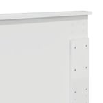 Casa si Gradina - Mobilier - Paturi si accesorii - Accesorii paturi - Tablie de depozitare stejar artizanal 160 cm Lemn compozit - Infinity.ro