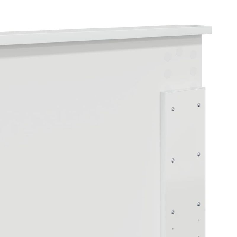 Casa si Gradina - Mobilier - Paturi si accesorii - Accesorii paturi - Tablie de depozitare stejar artizanal 160 cm Lemn compozit - Infinity.ro