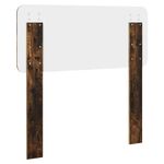 Casa si Gradina - Mobilier - Paturi si accesorii - Accesorii paturi - Tablie de pat cu aripioare, albastru, 147x23x78/88 cm textil - Infinity.ro