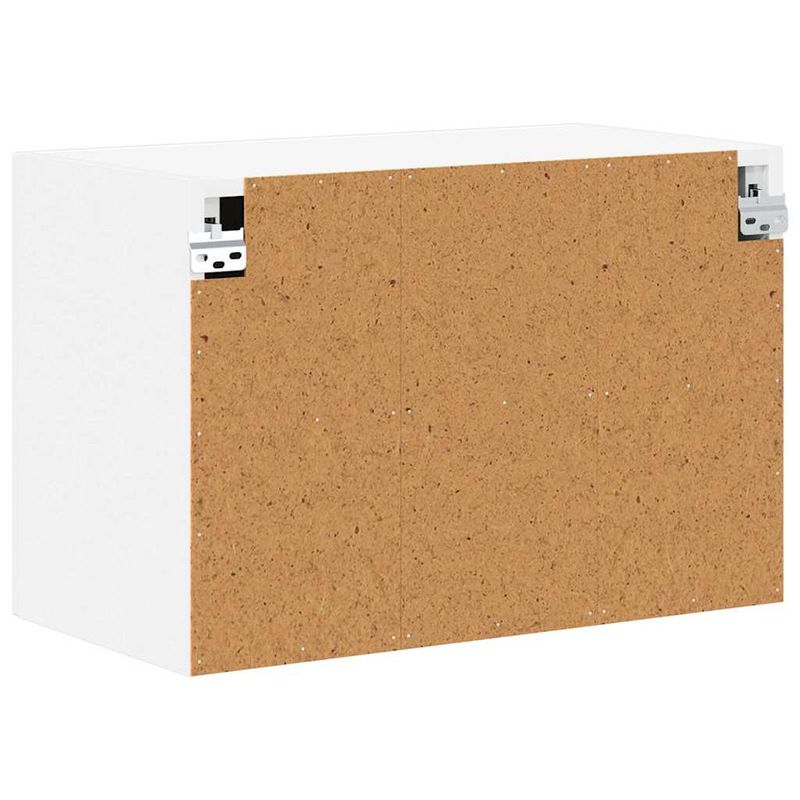 Casa si Gradina - Mobilier - Comode si corpuri - Corpuri bucatarie - Dulapuri de perete pentru bucatarie cu raft 2 pcs Alb lucios - Infinity.ro