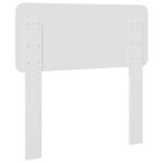 Casa si Gradina - Mobilier - Paturi si accesorii - Accesorii paturi - Tablie de depozitare Stejar afumat 80 cm Lemn compozit - Infinity.ro