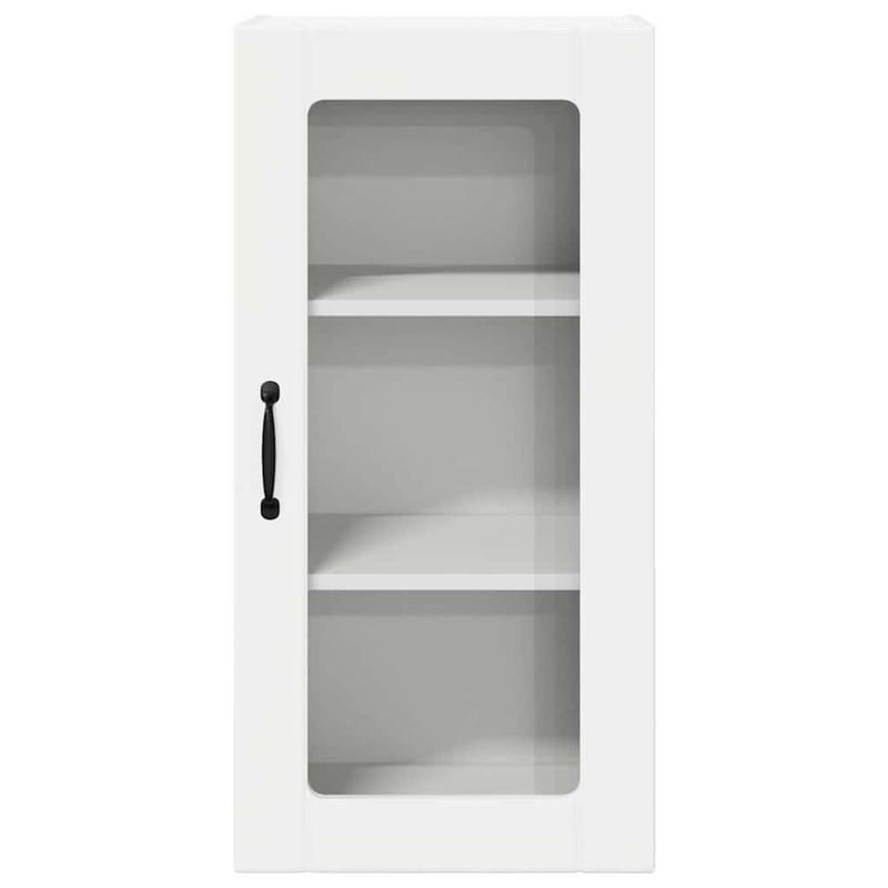 Casa si Gradina - Mobilier - Comode si corpuri - Corpuri bucatarie - Dulap suspendat de bucatarie 2 pcs Alb lucios 40 x 31 x 80 cm - Infinity.ro