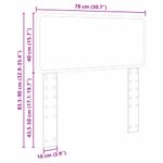 Casa si Gradina - Mobilier - Paturi si accesorii - Accesorii paturi - Tablie de depozitare sonoma gri 180 cm Lemn compozit - Infinity.ro