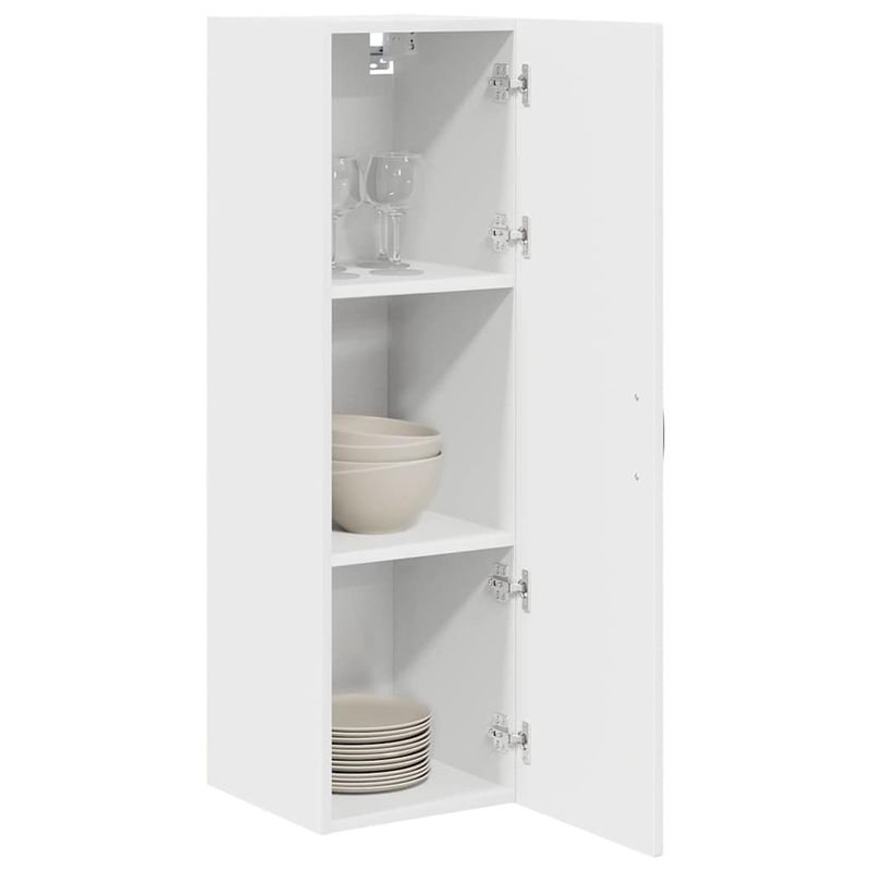 Casa si Gradina - Mobilier - Comode si corpuri - Corpuri bucatarie - Dulap suspendat de bucatarie Alb 30 x 31 x 100 cm Lemn compozit - Infinity.ro
