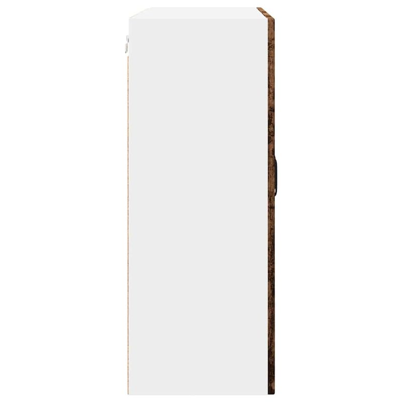 Casa si Gradina - Mobilier - Comode si corpuri - Corpuri bucatarie - Dulap suspendat de bucatarie cu raft Lemn Vechi 80 x 31 x 80 cm - Infinity.ro