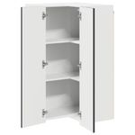 Casa si Gradina - Mobilier - Comode si corpuri - Corpuri bucatarie - Dulap de bucatarie cu raft Negru 57 x 57 x 100 cm Lemn compozit - Infinity.ro
