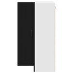 Casa si Gradina - Mobilier - Comode si corpuri - Corpuri bucatarie - Dulap de bucatarie cu raft Negru 57 x 57 x 100 cm Lemn compozit - Infinity.ro