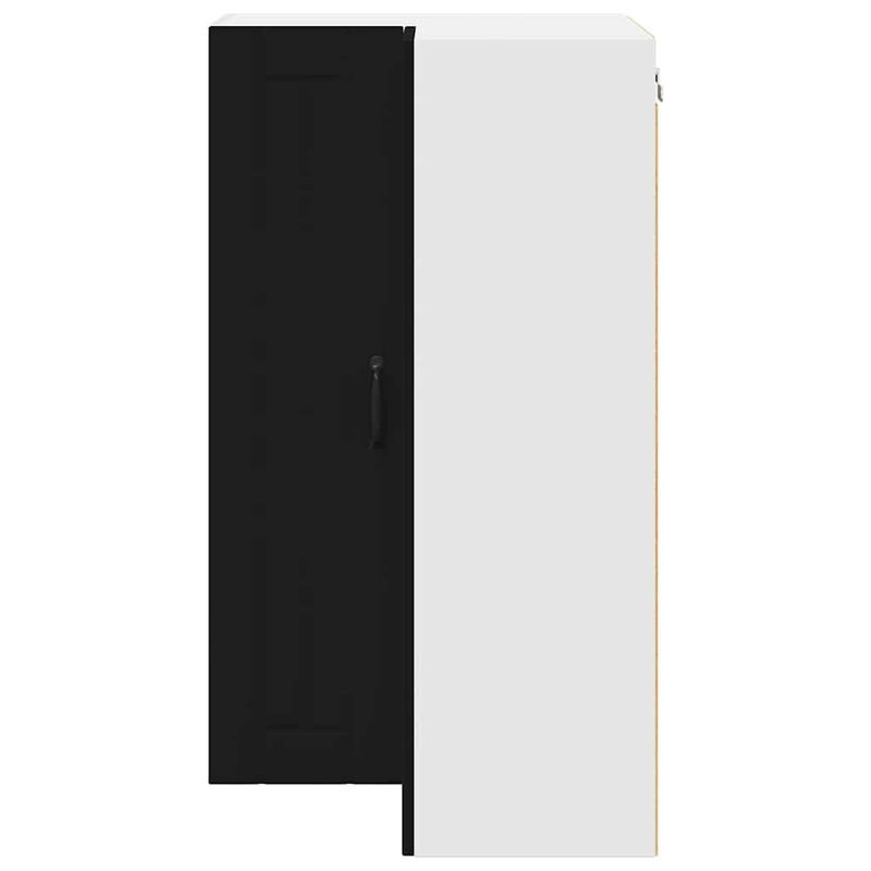 Casa si Gradina - Mobilier - Comode si corpuri - Corpuri bucatarie - Dulap de bucatarie cu raft Negru 57 x 57 x 100 cm Lemn compozit - Infinity.ro