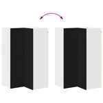 Casa si Gradina - Mobilier - Comode si corpuri - Corpuri bucatarie - Dulap de bucatarie cu raft Negru 57 x 57 x 100 cm Lemn compozit - Infinity.ro