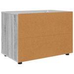 Casa si Gradina - Mobilier - Dulapuri si sifoniere - Dulapuri - Dulap de depozitare Gri Sonoma 80 x 48 x 57 cm Lemn compozit - Infinity.ro