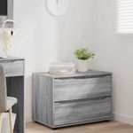 Casa si Gradina - Mobilier - Dulapuri si sifoniere - Dulapuri - Dulap de depozitare Gri Sonoma 80 x 48 x 57 cm Lemn compozit - Infinity.ro